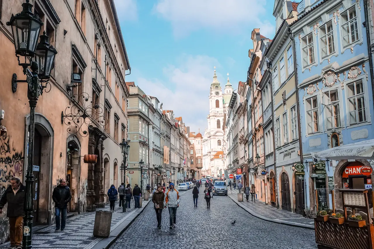 A classic historic European street